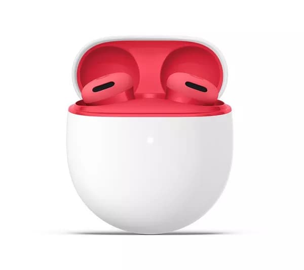 GOOGLE Pixel Buds 2a Wireless Bluetooth Noise-Cancelling Earbuds - Strawberry