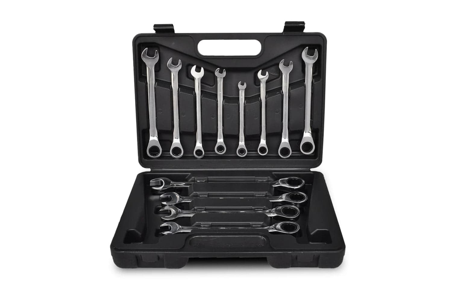 Vidaxl 140269 Ratchet Wrench Set 12 Pcs