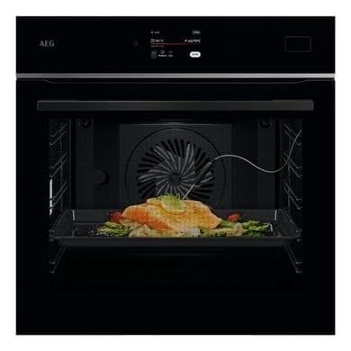 AEG 8000 Series TB8SB731AB MealAssist Electric Single Oven with SteamPro - Black