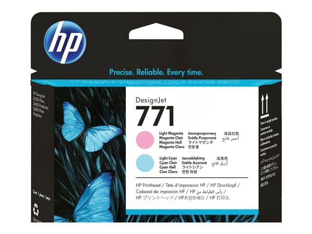HP - 771 - light magenta, light cyan - printhead