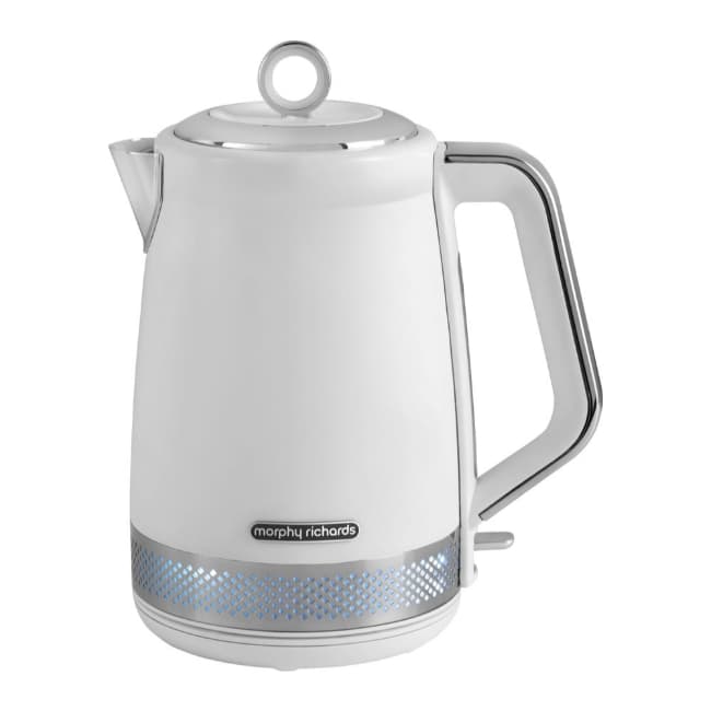 Morphy Richards Illumination Kettle 1.7L LED Light Matt White | 108021