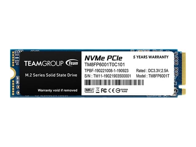 TEAM GROUP - Team Group MP33 - SSD - 1 TB - PCIe 3.0 x4 (NVMe)