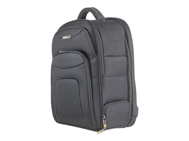 STARTECH.COM - Startech 17.3" Laptop Backpack with Removable Accessory Organizer Case - Professional IT Tech Backpack for Work/Travel/Commute - Ergonomic Computer Bag - Durable Ballistic Nylon - Notebook/Tablet Pockets - notebook carrying backpack