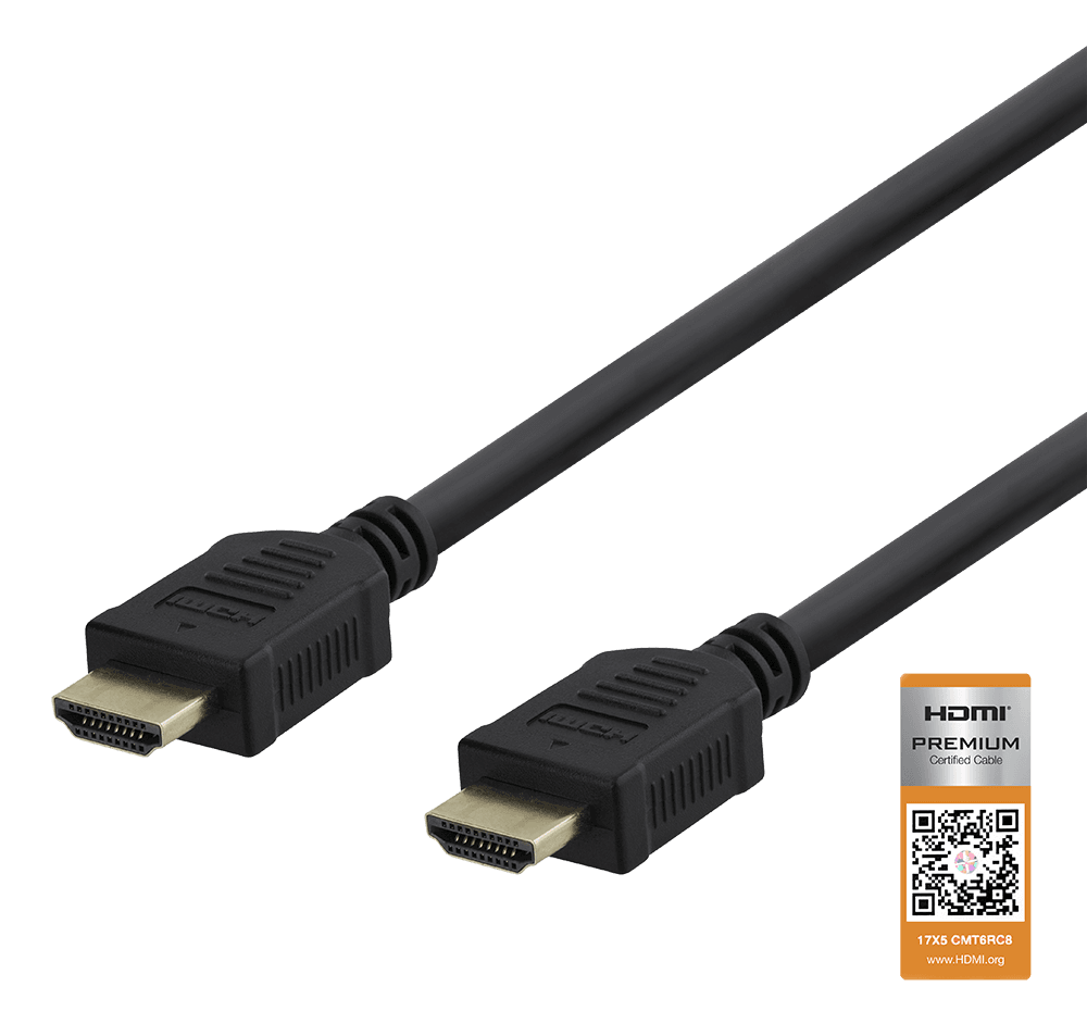 Deltaco 2M Premium High Speed HDMI Cable With Ethernet | HDMI1020R