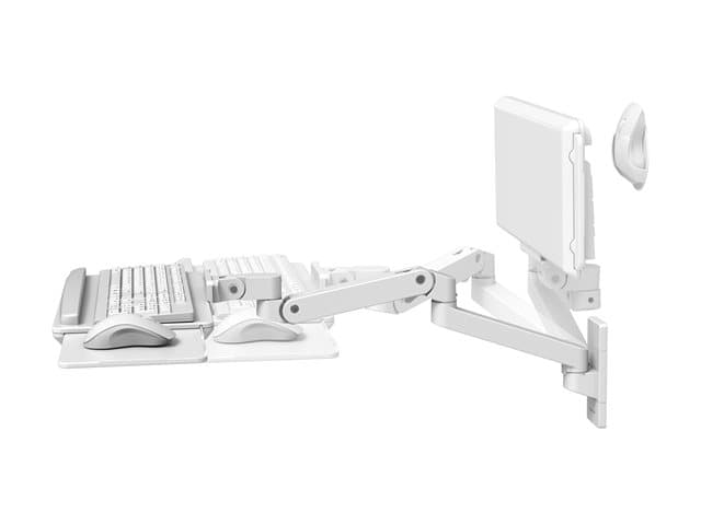 ERGOTRON - LX Pro keyboard/mouse arm mount tray - adjustable