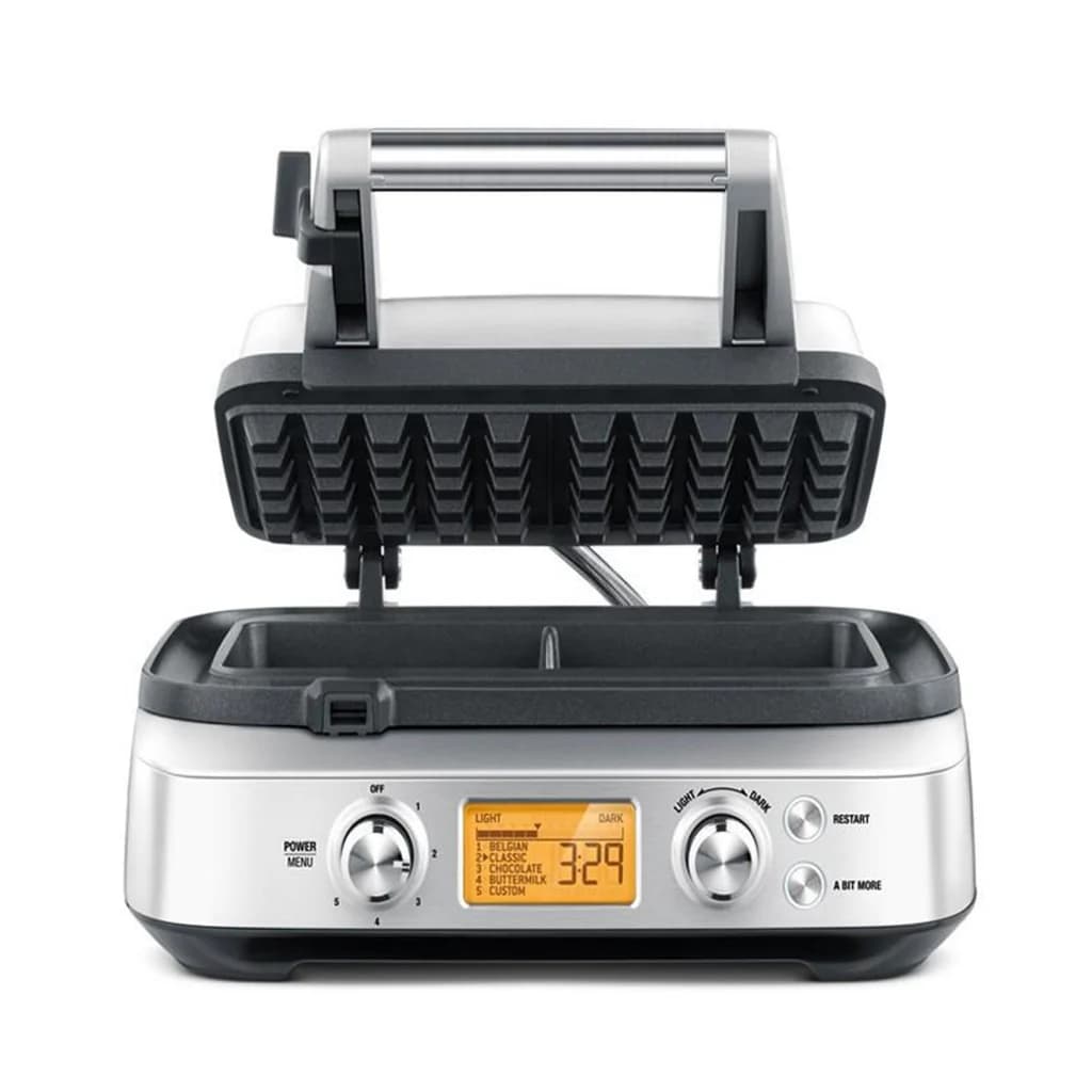 Sage The Smart Waffle Pro Waffle Maker - Brushed Stainless Steel | BWM620UK