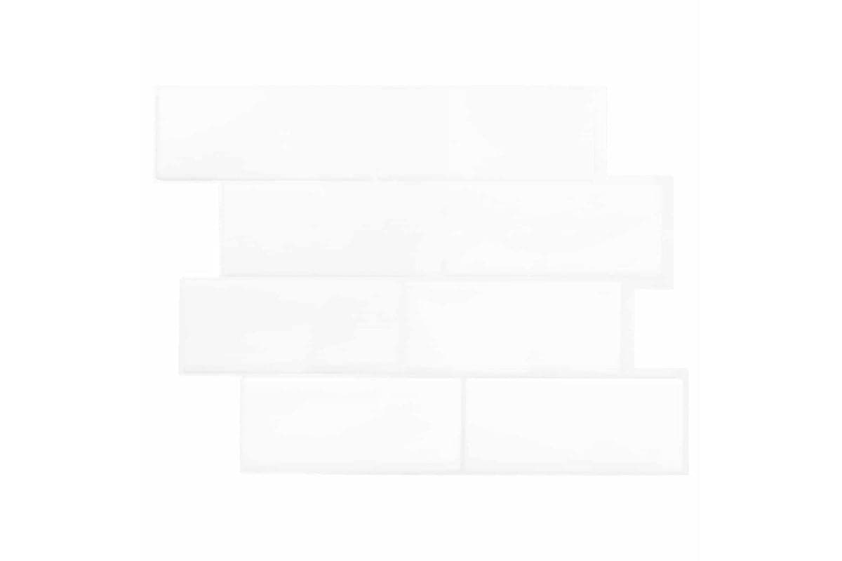 Vidaxl Decorative Stickers 10 Pcs White 29 X 21 Cm