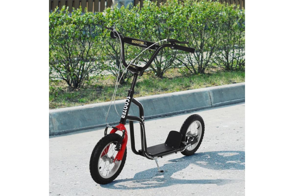 Homcom 371-015BK Kids Stunt Scooter | Black