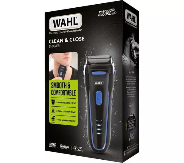 WAHL Clean & Close Wet & Dry Stubble Foil Shaver