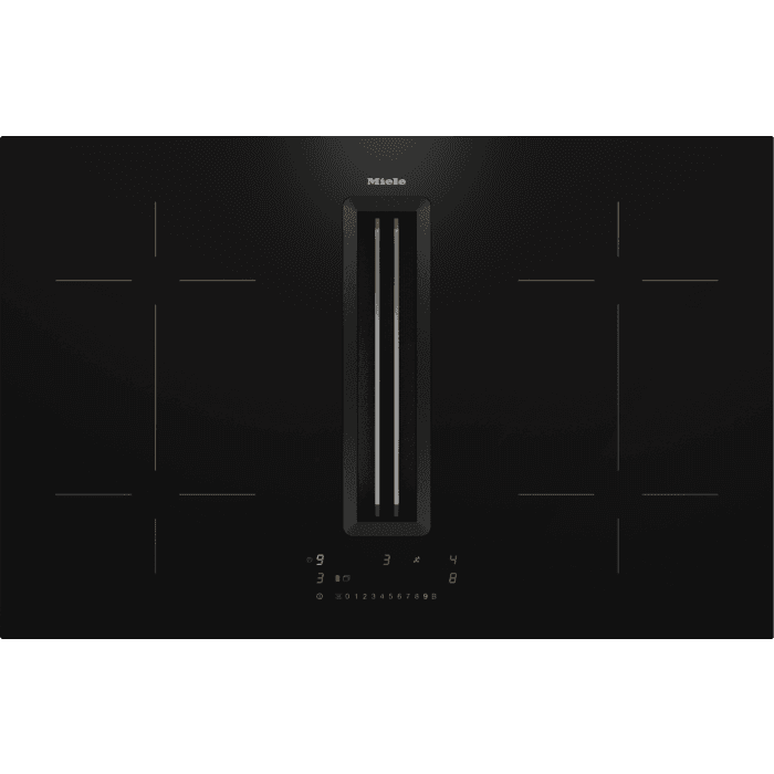 Miele KMDA7473FLU, 80cm, Venting Hob, Black