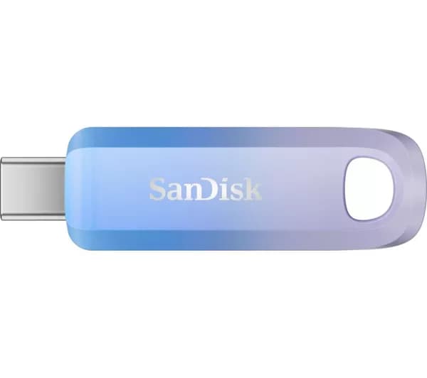 SANDISK Creator USB 3.2 Memory Stick - 1 TB, Lilac Blue & Ombre