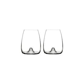 Elegance Stemless Wine Glass Set of Two