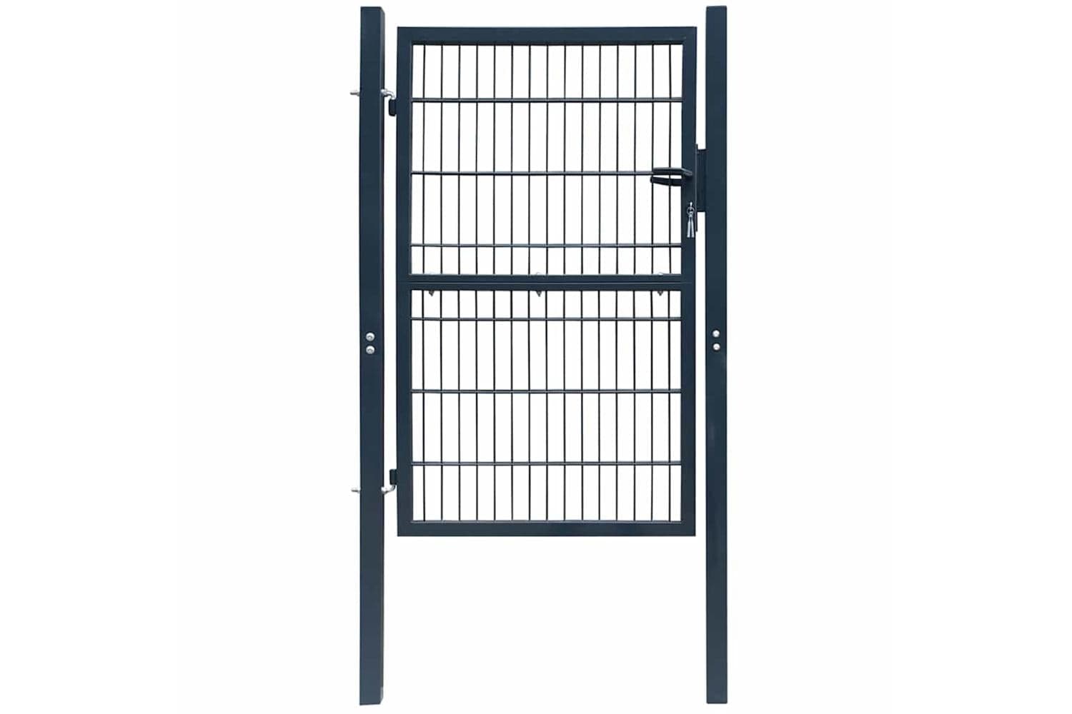 vidaXL 141743 2d Fence Gate (single) Anthracite Grey 106 X 190cm