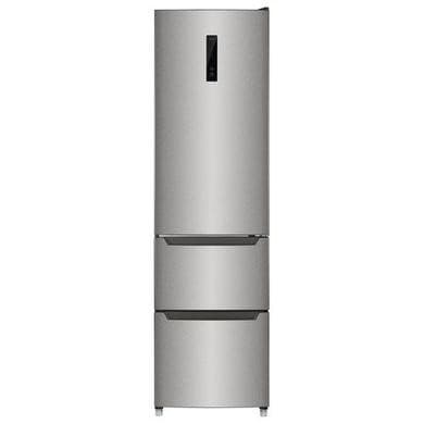 electriQ 282 Litre Fridge Freezer - Total No Frost in Stainless Steel