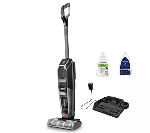 BISSELL CrossWave OmniForce Edge 4017E Upright Cordless Wet & Dry Vacuum Cleaner - Titanium