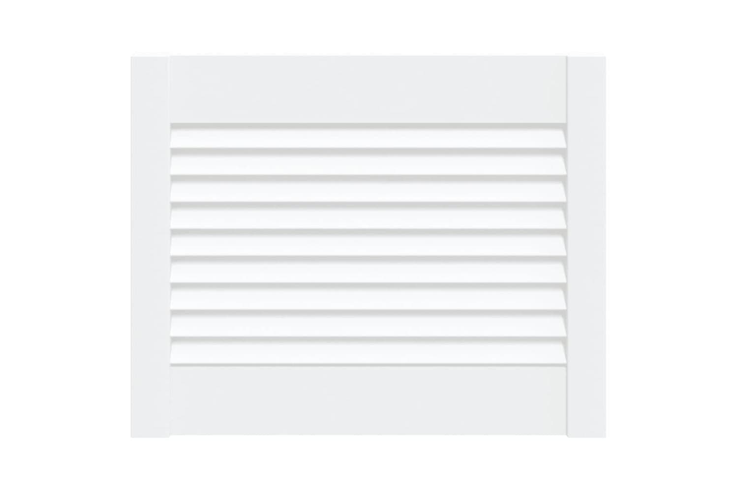 Vidaxl Louvred Door Solid Pine Wood