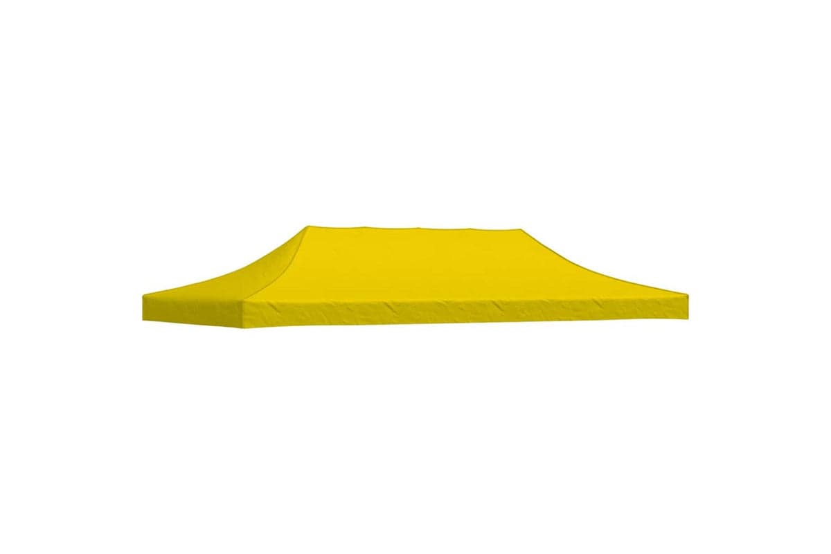 Vidaxl Party Tent Roof 6x3 M Yellow 270 G/m2