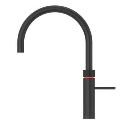 Quooker Fusion Instant Boiling Water Kitchen Tap - Black Round Spout