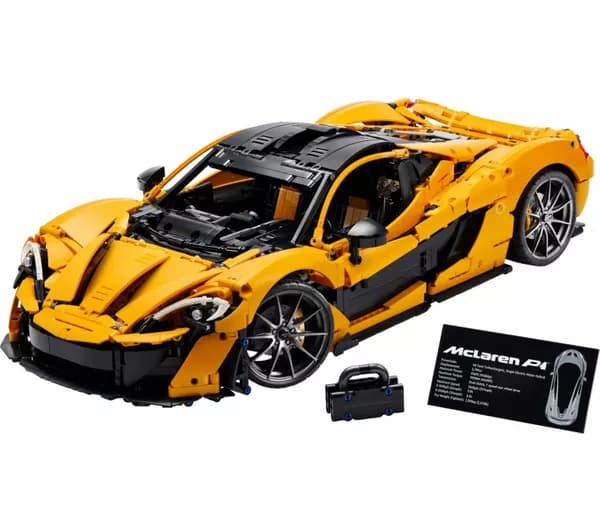 LEGO Technic 42172 McLaren P1 Model Car Set for Adults