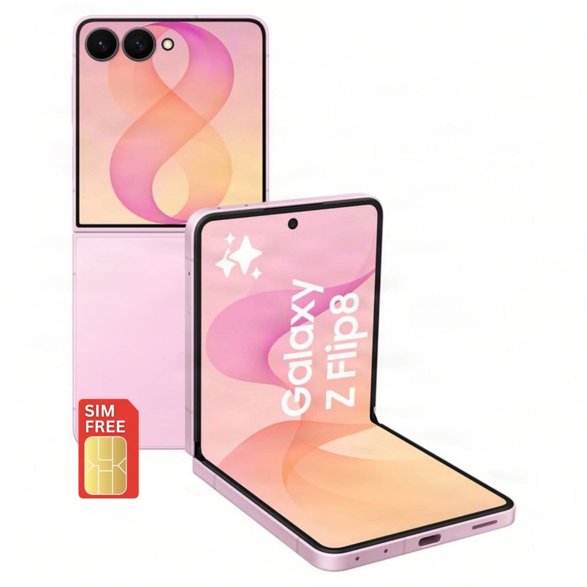 Samsung Galaxy Z Flip8 SMF776BLIGEUB, 256GB, Smartphone, Pink