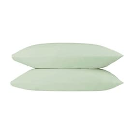 200 Thread Count King Pillowcase Pair Sage