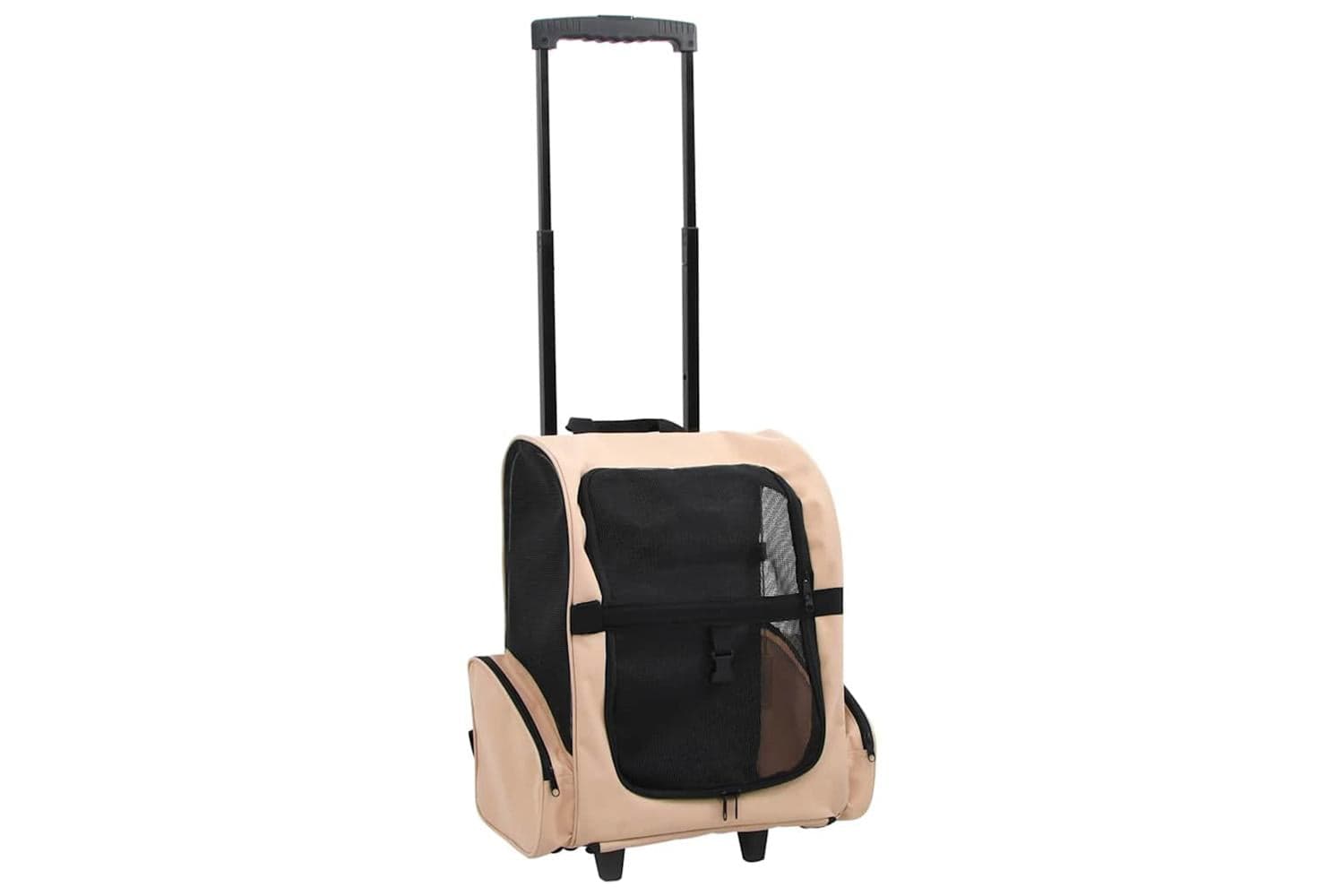 Vidaxl Foldable Multipurpose Pet Trolley Beige