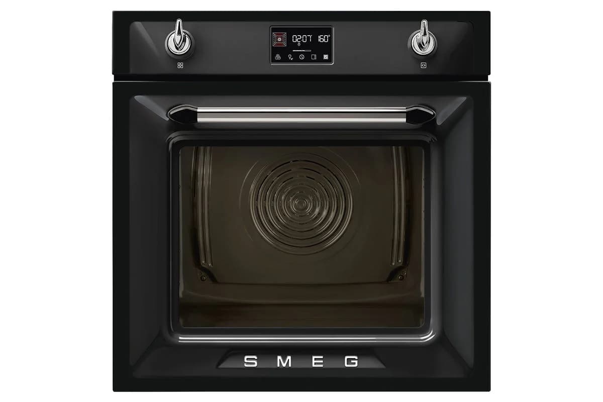Smeg Victoria Built-in Single Steam Oven | SOP6902S2PN | Black