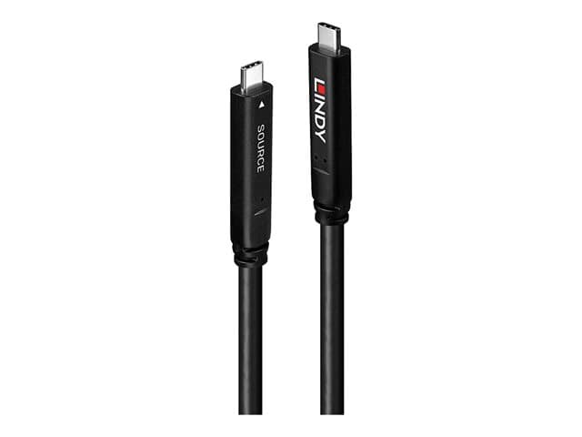 Lindy - Hybrid - USB-C cable - USB-C to USB-C - 8 m