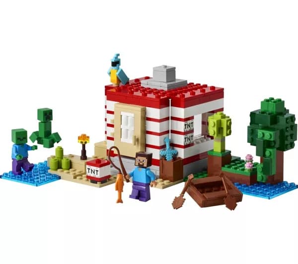 LEGO Minecraft 21275 The TNT Jungle House Set