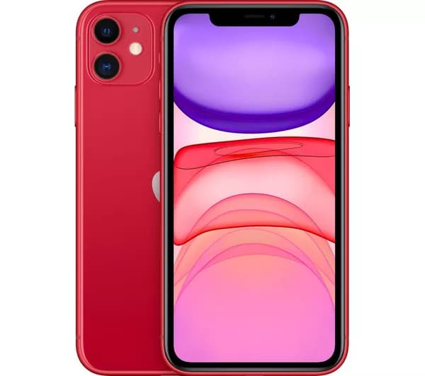 APPLE Refurbished iPhone 11 - 64 GB, Red (Good Condition)