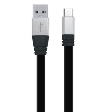 Aqua Datacable USB C Type 1 Metre Black | AC60211