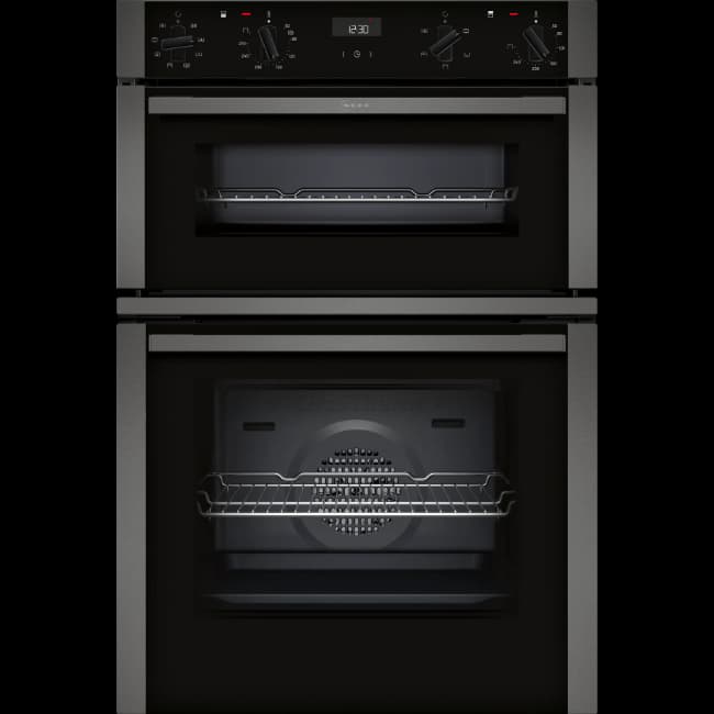 Neff N50 Built-In Double Oven - Graphite-Grey | U1ACE2AG3B