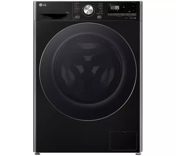 LG Series 4 Pro F4Y711NCTN1 WiFi-enabled 11 kg 1400 Spin Washing Machine – Black
