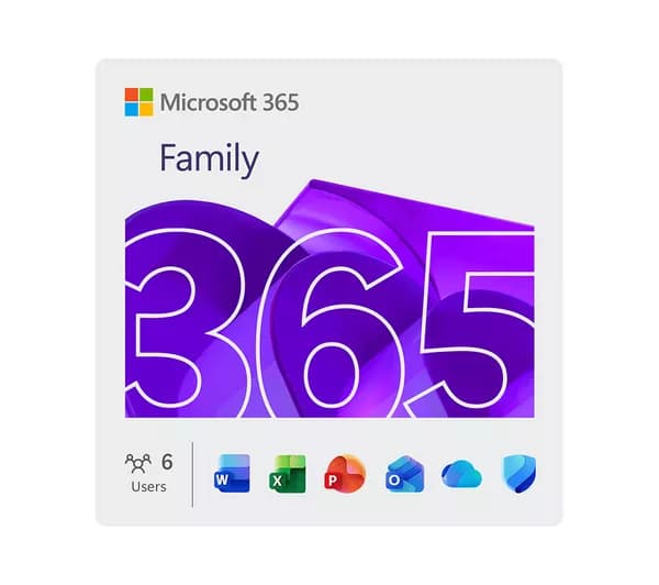 MICROSOFT 365 Family - 12 months (automatic renewal) for 6 users