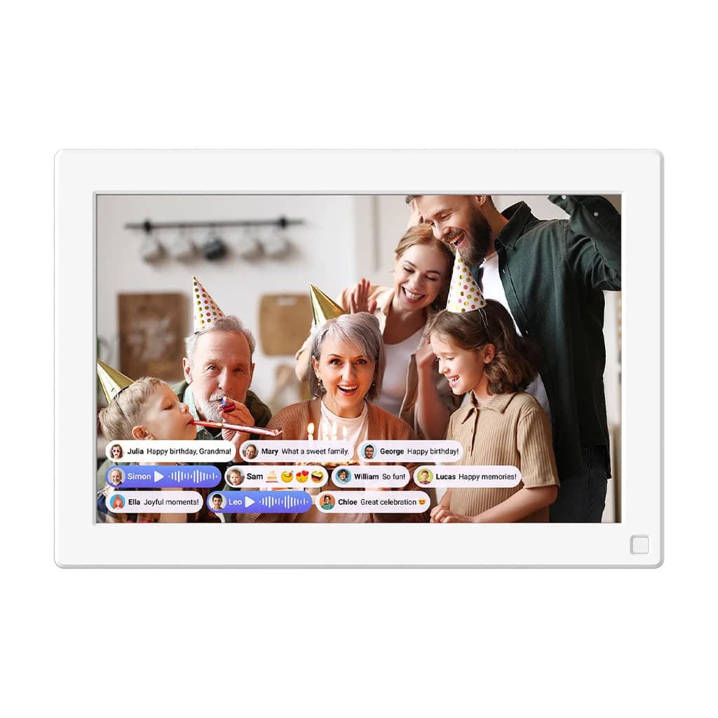 MyFirst Frame Live 10" Digital Photo Frame - White | 256-FF1001SA-WE01