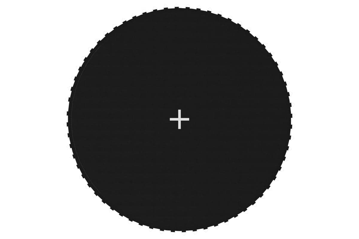 vidaXL 92404 Jumping Mat Fabric Black For 12 Feet/3.66 M Round Trampoline