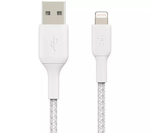 BELKIN Braided Lightning to USB-A Cable - 3 m