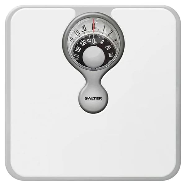 Salter Mechanical Bathroom Scale - White | 484