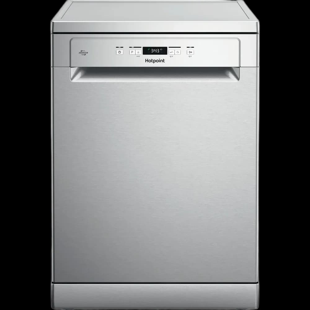 Hotpoint 60CM Freestanding Standard Dishwasher - Inox | HP2FFC14BN6XUK
