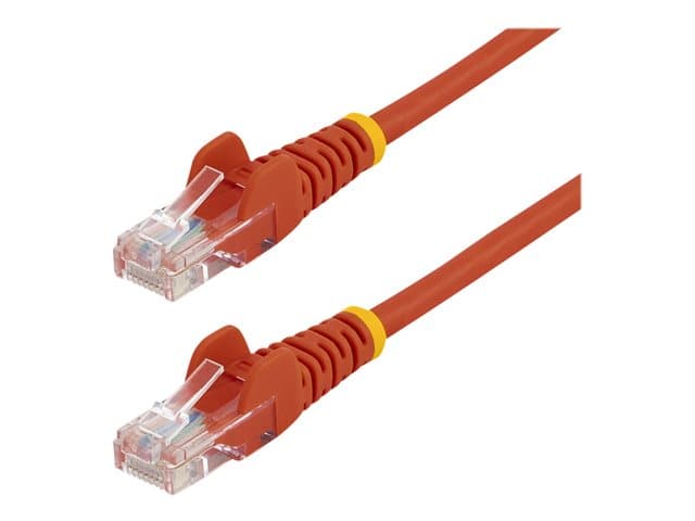 STARTECH.COM - Startech 5m Red Cat5e / Cat 5 Snagless Ethernet Patch Cable 5 m - network cable - 5 m - red