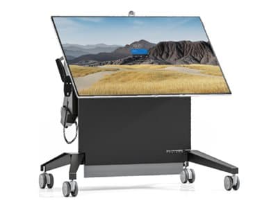 SALAMANDER - Electric Lift and Tilt Mobile cart - Suitable for MS 50" Hub and Screens with VESA 200-900H x 100-400V up to 79Kg/175lbs