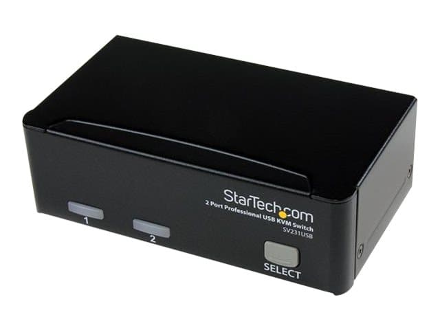 Startech 2 Port Professional USB KVM Switch Kit with Cables