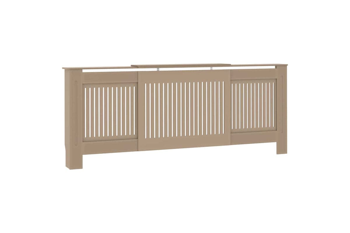 vidaXL Mdf Radiator Cover 205cm
