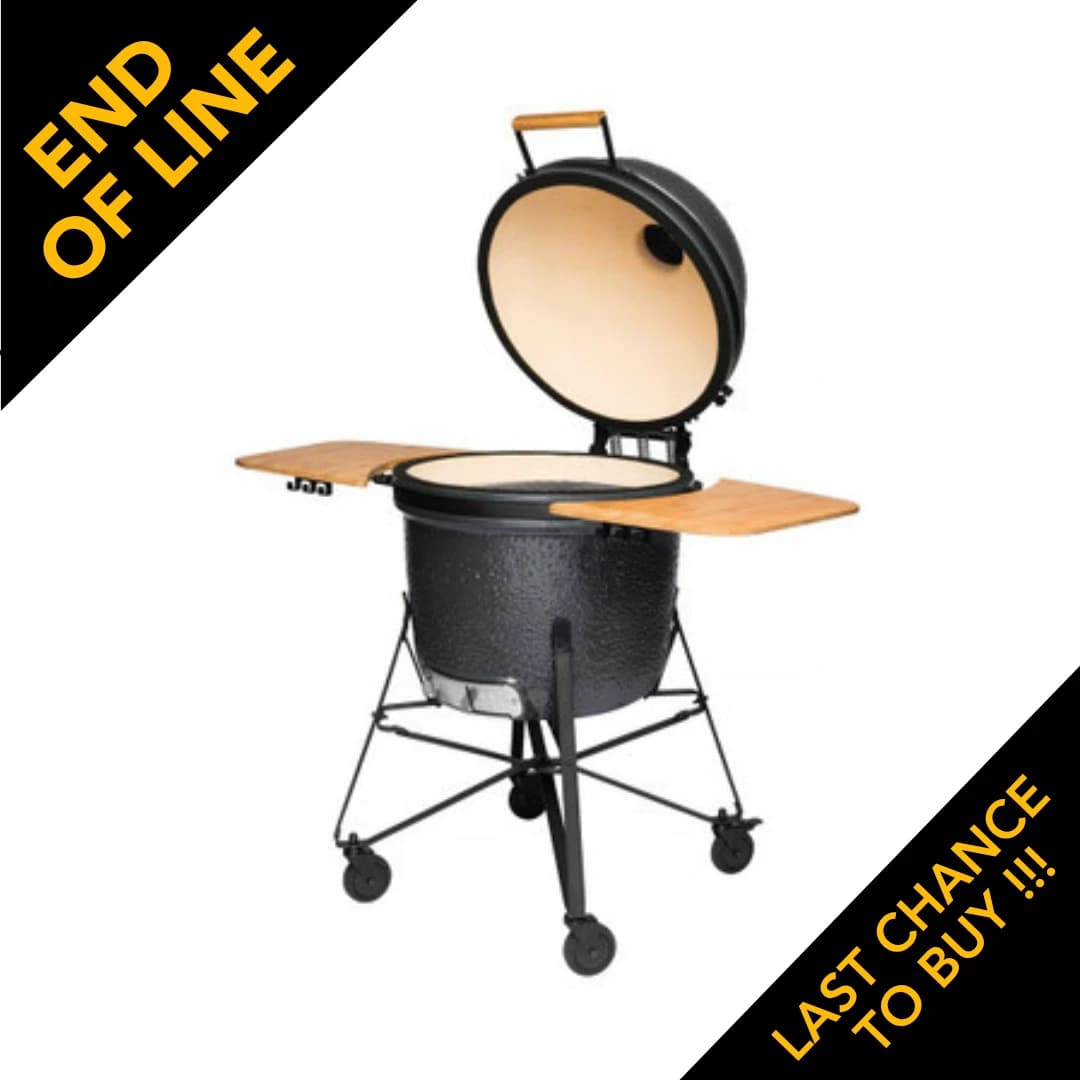 End of Line Berghoff 2415700 Large Ceramic BBQ – Grey