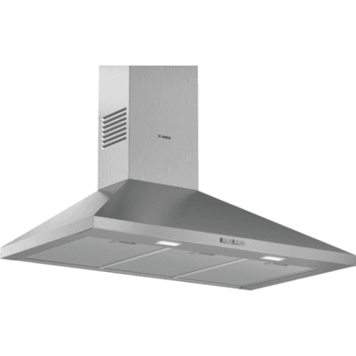 Refurbished Bosch Series 2 DWP94BC50B 90cm Pyramid Chimney Cooker Hood Stainless Steel