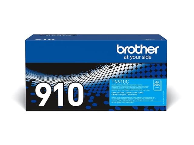 BROTHER - TN910C - Ultra Jumbo - cyan - original - toner cartridge