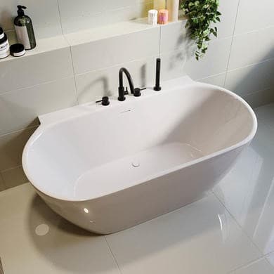 Alto Freestanding Double Ended Back to Wall Bath