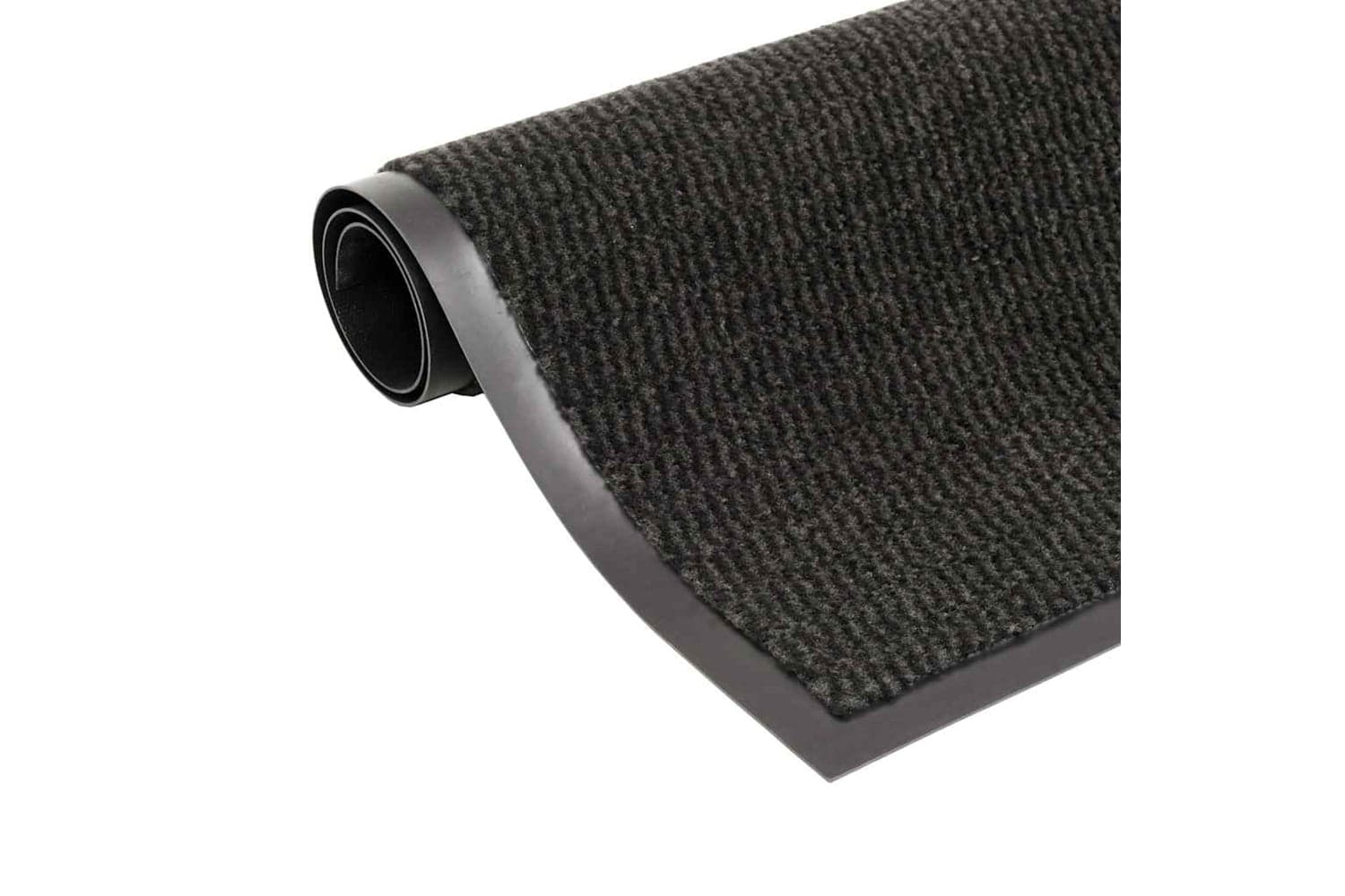 vidaXL 132719 Dust Control Mat Rectangular Tufted 120x180cm Black