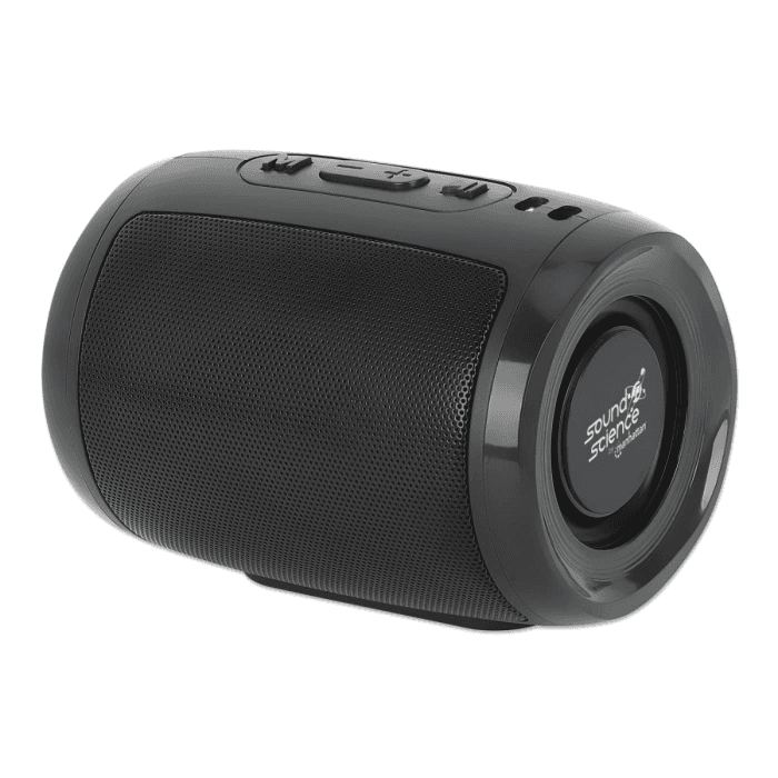 Manhattan 166669, Bluetooth Mini Boombox, Black