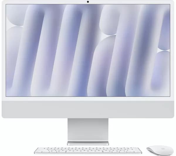 APPLE iMac 4.5K 24" (2024) - M4, 256 GB SSD, 10 CPU / 10 GPU Silver
